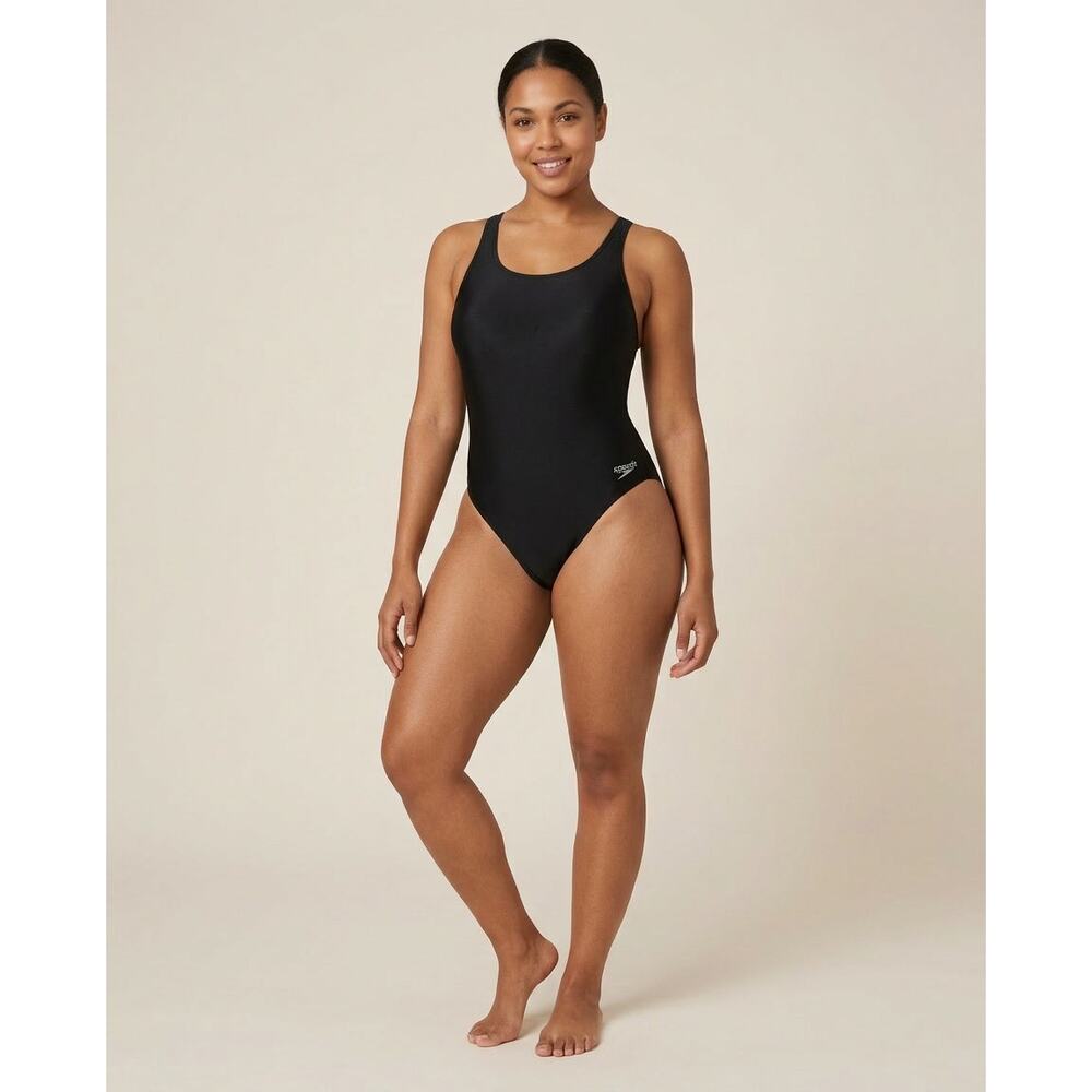 Women's Speedo ProLT Super Proback One Piece Swimsuit Black Size - 8/34